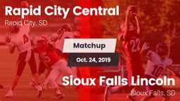 Matchup: Rapid City Central vs. Sioux Falls Lincoln  2019