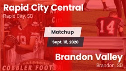 Matchup: Rapid City Central vs. Brandon Valley  2020