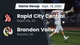 Recap: Rapid City Central  vs. Brandon Valley  2020