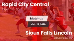 Matchup: Rapid City Central vs. Sioux Falls Lincoln  2020