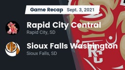 Recap: Rapid City Central  vs. Sioux Falls Washington  2021