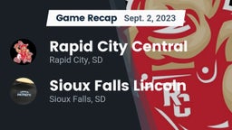 Recap: Rapid City Central  vs. Sioux Falls Lincoln  2023