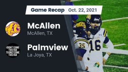 Recap: McAllen  vs. Palmview  2021