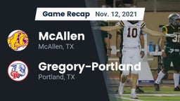 Recap: McAllen  vs. Gregory-Portland  2021