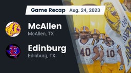 Recap: McAllen  vs. Edinburg  2023