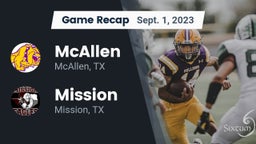 Recap: McAllen  vs. Mission  2023