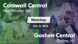 Matchup: Cornwall Central vs. Goshen Central  2016