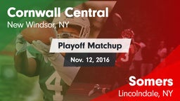 Matchup: Cornwall Central vs. Somers  2016