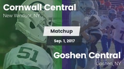 Matchup: Cornwall Central vs. Goshen Central  2017