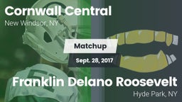 Matchup: Cornwall Central vs. Franklin Delano Roosevelt 2017