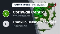 Recap: Cornwall Central  vs. Franklin Delano Roosevelt 2017