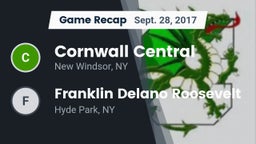 Recap: Cornwall Central  vs. Franklin Delano Roosevelt 2017