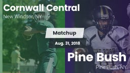 Matchup: Cornwall Central vs. Pine Bush  2018
