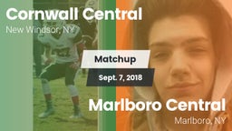 Matchup: Cornwall Central vs. Marlboro Central  2018