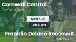 Matchup: Cornwall Central vs. Franklin Delano Roosevelt 2018