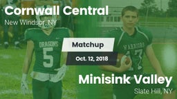 Matchup: Cornwall Central vs. Minisink Valley  2018
