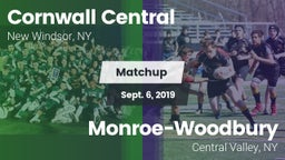 Matchup: Cornwall Central vs. Monroe-Woodbury  2019