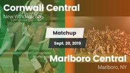 Matchup: Cornwall Central vs. Marlboro Central  2019