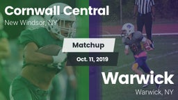 Matchup: Cornwall Central vs. Warwick  2019