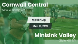 Matchup: Cornwall Central vs. Minisink Valley  2019