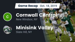 Recap: Cornwall Central  vs. Minisink Valley  2019