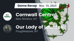 Recap: Cornwall Central  vs. Our Lady of Lourdes  2023