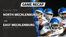 Recap: North Mecklenburg  vs. East Mecklenburg  2016