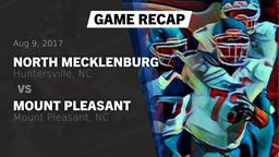 Recap: North Mecklenburg  vs. Mount Pleasant  2017
