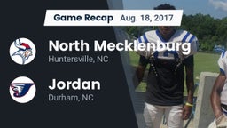 Recap: North Mecklenburg  vs. Jordan  2017