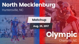 Matchup: North Mecklenburg vs. Olympic  2017