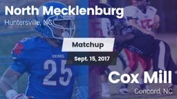 Matchup: North Mecklenburg vs. Cox Mill  2017