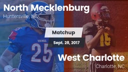 Matchup: North Mecklenburg vs. West Charlotte  2017