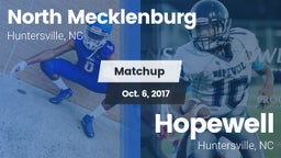 Matchup: North Mecklenburg vs. Hopewell  2017