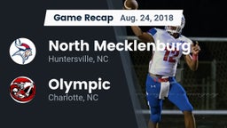 Recap: North Mecklenburg  vs. Olympic  2018