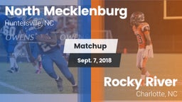 Matchup: North Mecklenburg vs. Rocky River  2018