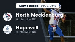 Recap: North Mecklenburg  vs. Hopewell  2018