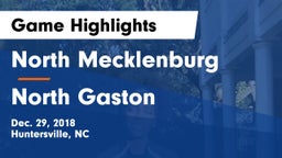 North Mecklenburg  vs North Gaston Game Highlights - Dec. 29, 2018