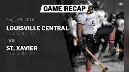 Recap: Louisville Central  vs. St. Xavier  2016