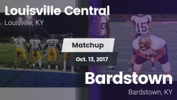 Matchup: Central  vs. Bardstown  2017