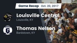 Recap: Louisville Central  vs. Thomas Nelson  2017