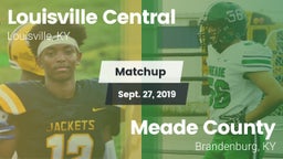 Matchup: Central  vs. Meade County  2019