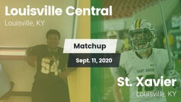 Matchup: Central  vs. St. Xavier  2020