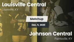 Matchup: Central  vs. Johnson Central  2020