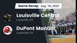 Recap: Louisville Central  vs. DuPont Manual  2023