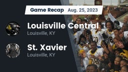 Recap: Louisville Central  vs. St. Xavier  2023