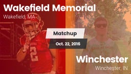 Matchup: Wakefield Memorial vs. Winchester  2016