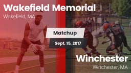 Matchup: Wakefield Memorial vs. Winchester  2017