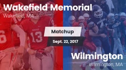 Matchup: Wakefield Memorial vs. Wilmington  2017