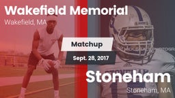 Matchup: Wakefield Memorial vs. Stoneham 2017