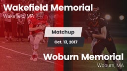 Matchup: Wakefield Memorial vs. Woburn Memorial  2017